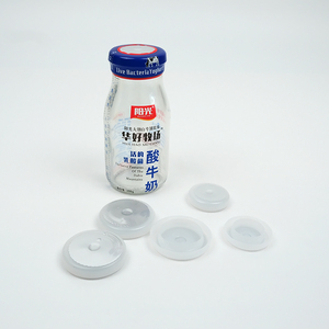 Cheap Milk Lid Cap Sealing Plastic Leak Proof PE Milk Bottle Cap for Yogurt Bottle