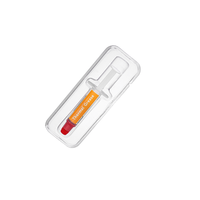 Pâte thermique en silicone HY610 1g, tube court, pour dissipateur thermique, processeur d'ordinateur portable, amplificateur, avec certifications CE et RoHS