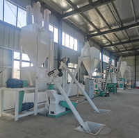 Machine à granulés d'aliments pour animaux de ferme avicole 300k, moulin à granulés à matrice annulaire, capacité de 3-5 tonnes par heure pour usine d'aliments.