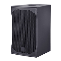 Système de haut-parleurs stéréo surround passifs E-3110 de 10 pouces, 250 W, avec télécommande et commande par bouton, boîtier en métal/plastique, utilisation en extérieur