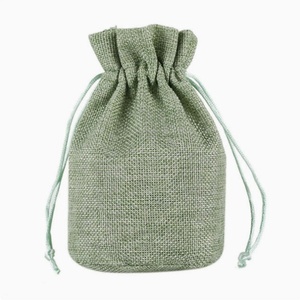 Bolsa de Tela de Algodón y Lino con Cordón y Abertura Elástica, Reciclable, para Regalos, Almacenamiento de Ropa, Vino, Té y Granos - Product Image 3