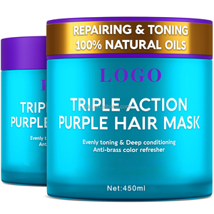 <span class=keywords><strong>Mascarilla</strong></span> Capilar Herbal Transfronteriza de Proteína de Oro para Suavizar, Dar Brillo y Reparar el Cabello, Ideal para Cabello Teñido, Seco y Encrespado, Tipo Suavizante - Product Image 6
