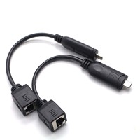 Kabel Konsol Serial USB ke RJ45 Universal, Kabel Rollover Chip FTDI untuk Konfigurasi dan Debugging Router, Switch, Firewall