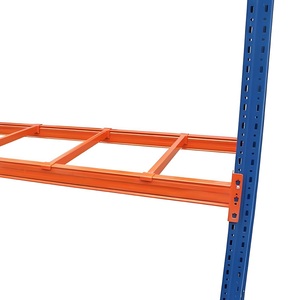 金属ラック倉庫産業用大型収納棚クロスサポートビーム付き - Product Image 5