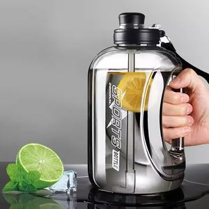 Bpa-בקבוק קל משקל קל משקל/מחנאות עם ידית חסין מדליפה עבור ספורט מים רותחים ושתיה בחוץ - Product Image 1