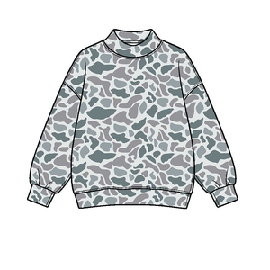 เสื้อแขนยาวเด็กผู้ชายลายพรางหลากสีสไตล์ลำลองผ้าไหมกันน้ำสำหรับล่าสัตว์ - Product Image 4