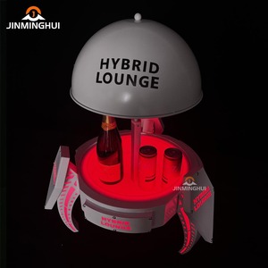 Robot LED con logotipo personalizado más vendido, presentador <span class=keywords><strong>de</strong></span> vino, elevador eléctrico, cubo <span class=keywords><strong>de</strong></span> <span class=keywords><strong>hielo</strong></span> <span class=keywords><strong>de</strong></span> Metal para club nocturno, servicio VIP, pantalla <span class=keywords><strong>de</strong></span> fiesta, sin MOQ - Product Image 4