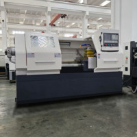 Tour CNC robuste CK6150-1000, centre de tournage horizontal automatique à 2 axes, options multi-systèmes pour le tournage général des métaux