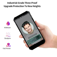 Terminal de Control de Acceso y Asistencia con Reconocimiento Facial Biométrico Portátil, Sistema de Registro de Nombre Real por WiFi para Obras de Construcción
