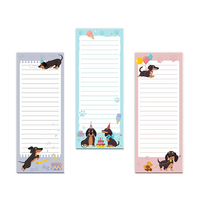 Bloc de Notas Adhesivas para Refrigerador, Personalizables, con Aroma a Papel Suave, Diseño de Dibujos Animados, Removibles, Impresión CMYK