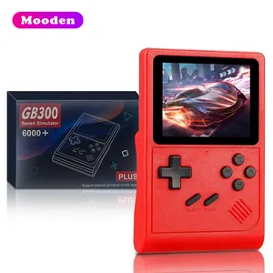 L GB300 Handheld Game Console 7 Simulators Built In 6000+ Retro Classic Games Portable 3 Inch Screen Gaming Console Save Games