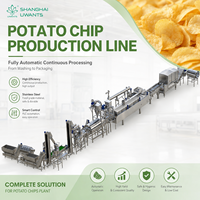 Machine à chips de pommes de terre à grande échelle, solution de projet clé en main à économie d'énergie pour la production commerciale de snacks