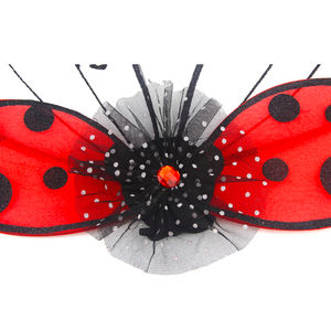 प्यारा जन्मदिन की पार्टी पोशाक सामान गुबरैला गुबरैला फीता परी पंख के साथ फूल हेलोवीन पार्टी गुबरैला परी पंख - Product Image 4