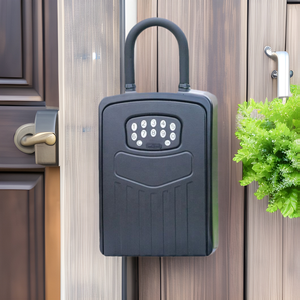 Giao Hàng Nhanh Chóng Treo Tường Di Động Lưu Trữ An Toàn Ẩn An Toàn Khóa An Ninh An Toàn Kỹ Thuật Số Mã Ứng Dụng Điều Khiển Thông Minh Hộp Chìa Khóa - Product Image 5