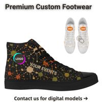 Chaussures de marche en toile confortables pour hommes, design personnalisé, idéales pour les chaussures de sport décontractées à tige haute