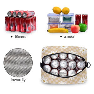 Sac isotherme réutilisable de grande capacité de haute qualité pour pique-nique et voyage, style hawaïen personnalisé - Product Image 4