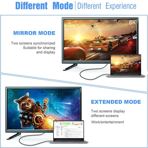 Xput Venta Caliente 8K 60Hz <span class=keywords><strong>USB</strong></span> <span class=keywords><strong>C</strong></span> a DP <span class=keywords><strong>Cable</strong></span> Tipo <span class=keywords><strong>C</strong></span> a <span class=keywords><strong>DisplayPort</strong></span> 1,4 Kable Macho a Macho para Laptop Desktop MacBook Monitor - Product Image 6