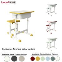 Ensemble de chaises et de tables d'école, meubles de classe pliables écologiques et durables pour les élèves juniors