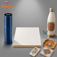 Film de transfert UV de qualité supérieure Qinyu, film autocollant UV DTF, feuille de film UV DTF A3