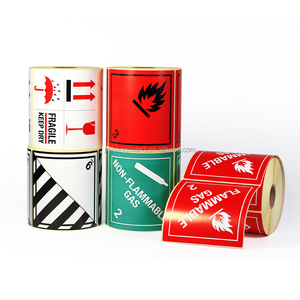 <span class=keywords><strong>UN</strong></span> <span class=keywords><strong>3480</strong></span> <span class=keywords><strong>UN</strong></span> 3481 3090 3091 Batteries au lithium-ion Étiquettes d'avertissement de danger pour les produits chimiques Autocollants - Product Image 1