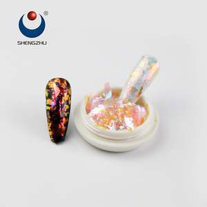 COH series – <span class=keywords><strong>kit</strong></span> d'ongles en <span class=keywords><strong>résine</strong></span> époxy, flocons d'aurore caméléon, couleurs, pigments en <span class=keywords><strong>poudre</strong></span>, populaire - Product Image 2