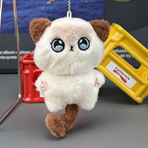 Colgante de peluche de gato y conejo con sonido, el más vendido, bonito amuleto de gato siamés, venta al por mayor - Product Image 2
