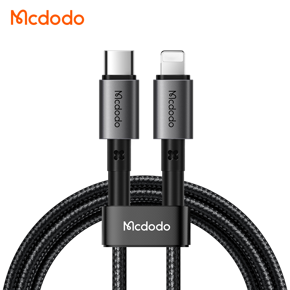 Высококачественный Usb C к Lightning Кабель Mcdodo 20 Вт алюминиевый сплав нейлон 1,2 м 1,8 м 3A Быстрая зарядка Usb Type C кабель для Iphone