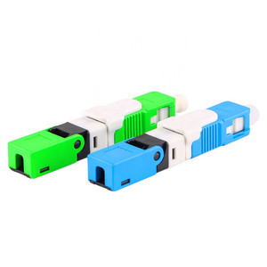 FTTH Fiber Optic Fast Splice <b>Adaptor</b> Single Mode SC/UPC Fast Connector Adapter Used in <b>Network</b> - Product Image 5