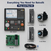 Kit de Controlador CNC para Torno Tipo Bus Huazhong CNC HNC-808DiT con Servoaccionamiento HSV-160U y Bus de Campo NCUC para Modernización