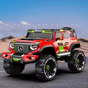 Dört tekerlekten çekiş off-road araç çocuk elektrikli dört tekerlekli akülü araba insan oyuncak araba oturabilir - Product Image 2