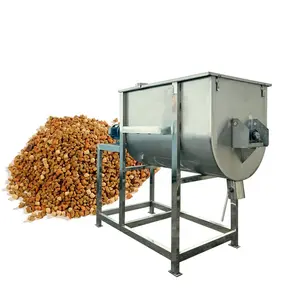Miscelatore di arachide di vendita calda, miscelatore, altri macchinari per la lavorazione degli alimenti, miscelatore industriale aromatizzante per mangimi, miscelatore 2000L in polvere