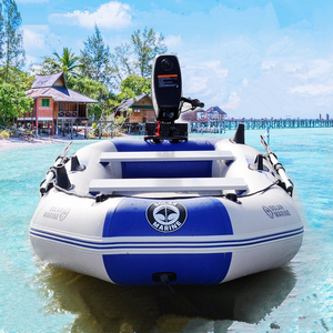 3 Persoon 2.3 M Pvc Draagbare Roeien Kajak Opblaasbare Vissersboot Lucht Mat Bodem Kano Gratis Accessoires Outdoor Aquatics - Product Image 1