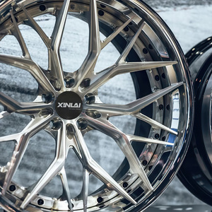 XINLAI 2 pièces roues forgées personnalisées 5x120 5x112 5x114.3 jante en alliage de voiture pour bmw <span class=keywords><strong>audi</strong></span> Mercedes benz <span class=keywords><strong>jeep</strong></span> roues de voiture de tourisme - Product Image 6