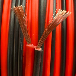 สายเคเบิล SPT แบบถัก 300V ชนิดอ่อนตัวได้ RVB ขนาด <span class=keywords><strong>0</strong></span>.3 มม.² <span class=keywords><strong>0</strong></span>.5 มม.² <span class=keywords><strong>0</strong></span>.75 มม.² 1.25 มม.² 3.5 มม.² สายไฟแบบขนานสำหรับหลอดไฟ - Product Image 1