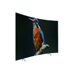 Best selling metal cabinet 32 inch curved led hd smart tv with 1080p optional low consumption television
