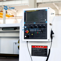 Tour CNC à lit plat fiable CK6150 avec servomoteur et vis à billes de précision pour le tournage des métaux
