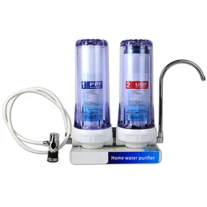 Whole House Easy Installation Home Use PP UDF Filter Buy 2 Stages Desktop Water Filter Purifier United States