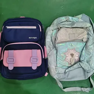 A Grade Segunda Mão Roupas Atacado Bulk Mixed usado sacos bale mochila segunda mão mochilas escolares fardos