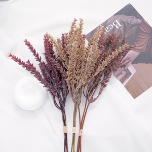 ช่อดอกไม้ประดิษฐ์ทรงรวงข้าวสีสันฤดูใบไม้ร่วง สำหรับตกแต่งบ้านและงานแต่งงาน - Product Image 4
