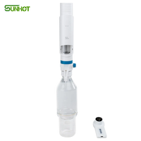 Titrage électronique DTrite-S en plastique pour laboratoire, avec support à distance, 10 ml, 25 ml, 50 ml