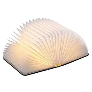 Creative Folding Book Lamp Charging Book Lamp Customized Gift Dormitory Led Nightlight Bedroom Table Lamp