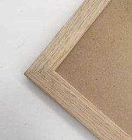 Tableau à lettres 10x10 pouces en feutre interchangeable avec cadre en bois pour la décoration de la maison
