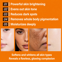 Savon Nettoyant Éclaircissant à l'Acide Kojique, Glutathion, Extrait de Papaye, Melon et Carotte, Contrôle du Sébum, Nettoyage en Profondeur pour le Visage