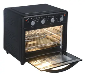 30L 1600W Large Capacity Air Fryer Oven Electric Household Air Oven Fryer Can Roast Whole Chicken 12 Inch Pizza