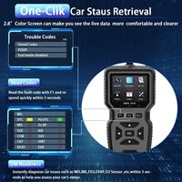 Scanner de diagnostic automobile OBD2 V519 avec analyseur complet ABS et moteur, garantie 1 an, outils de diagnostic