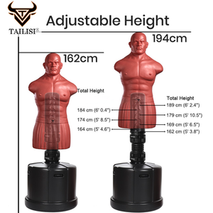 Manichino da Boxe Regolabile Tailisi, Sacco da Allenamento per Arti Marziali, Attrezzatura per Fitness e Palestra, Uso Domestico, Bestseller - Product Image 2
