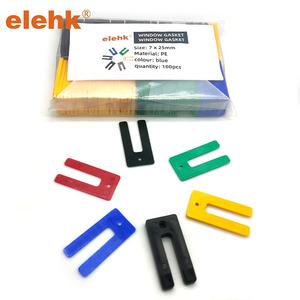 Imballatori per finestre Elehk 75mm (secchio misto) 570 pezzi spessori di plastica 6 diverse dimensioni e imballatore di finestre di colore - Product Image 3