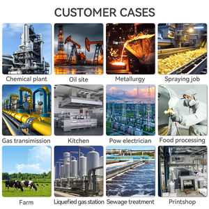 Détecteur de gaz fixe très sensible avec écran LCD intelligent Détecteur de fuite de gaz toxique CO CO2 O2 ozone ammoniac NH3 - Product Image 4