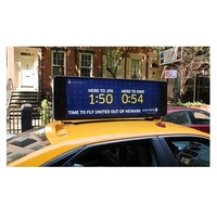 Affichage vidéo LED top, P5, taxi, affichage extérieur, pour la publicité