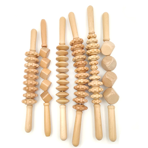 Cellulite Ép Cơ Thể Điêu Khắc Gỗ Massage Cơ Thể Trị Liệu Con Lăn Massage Công Cụ Con Lăn - Product Image 6